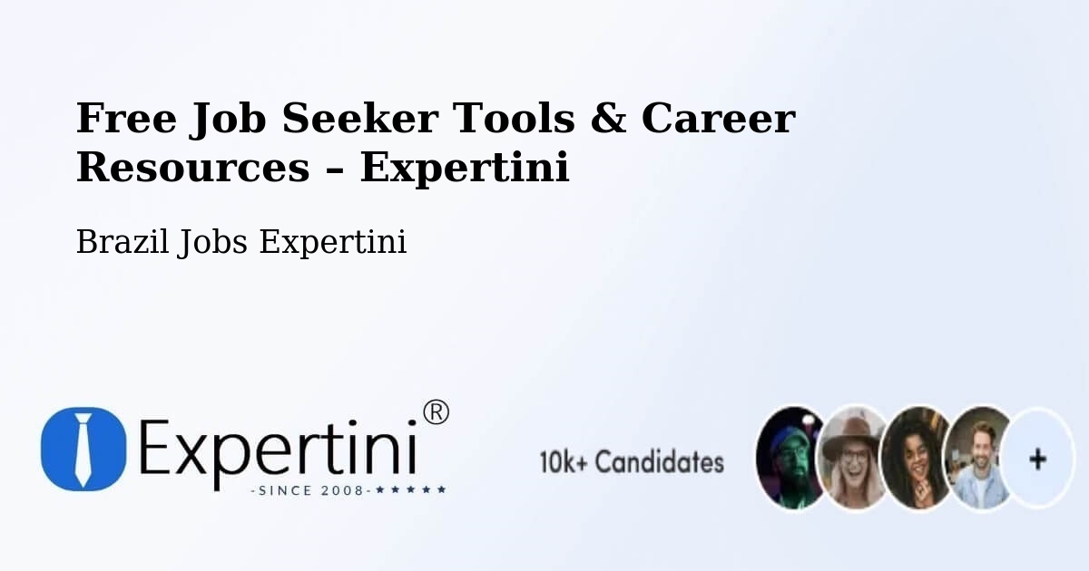Free Job Seeker Tools & Career Resources – Monções - Monções, Brazil Jobs Expertini