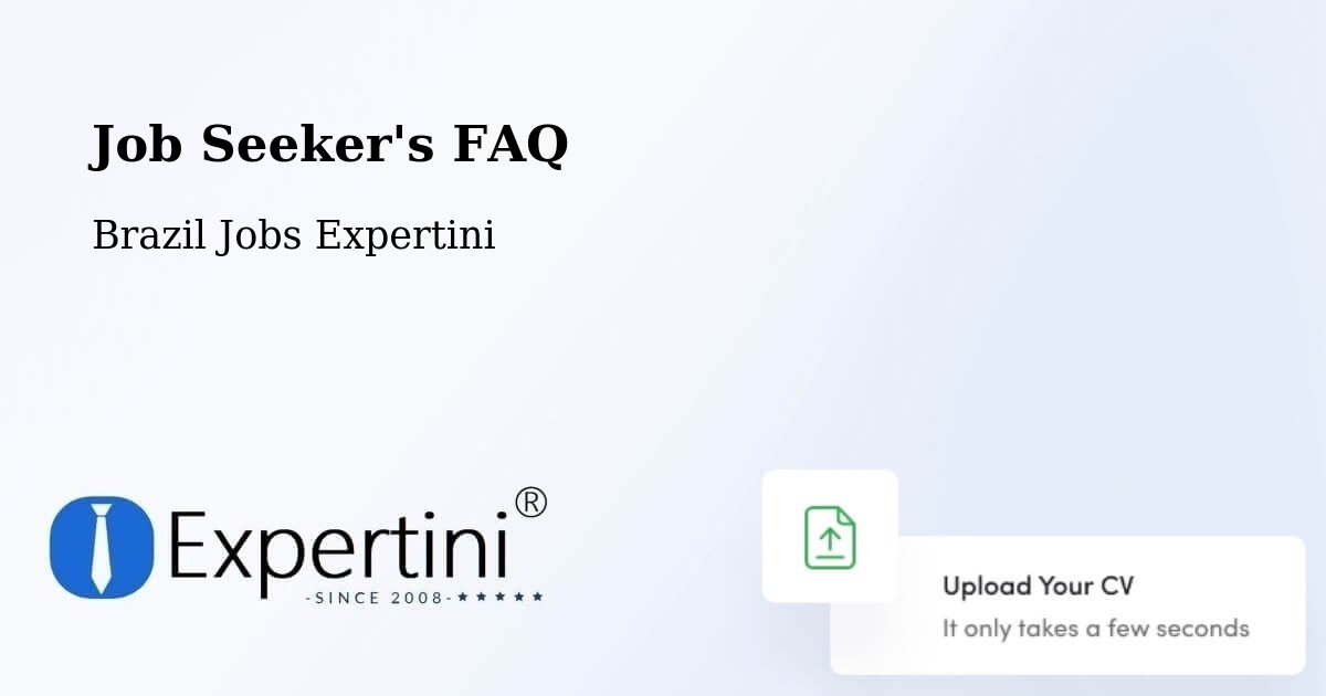 Job Seeker FAQ – Monções - Brazil Jobs Expertini