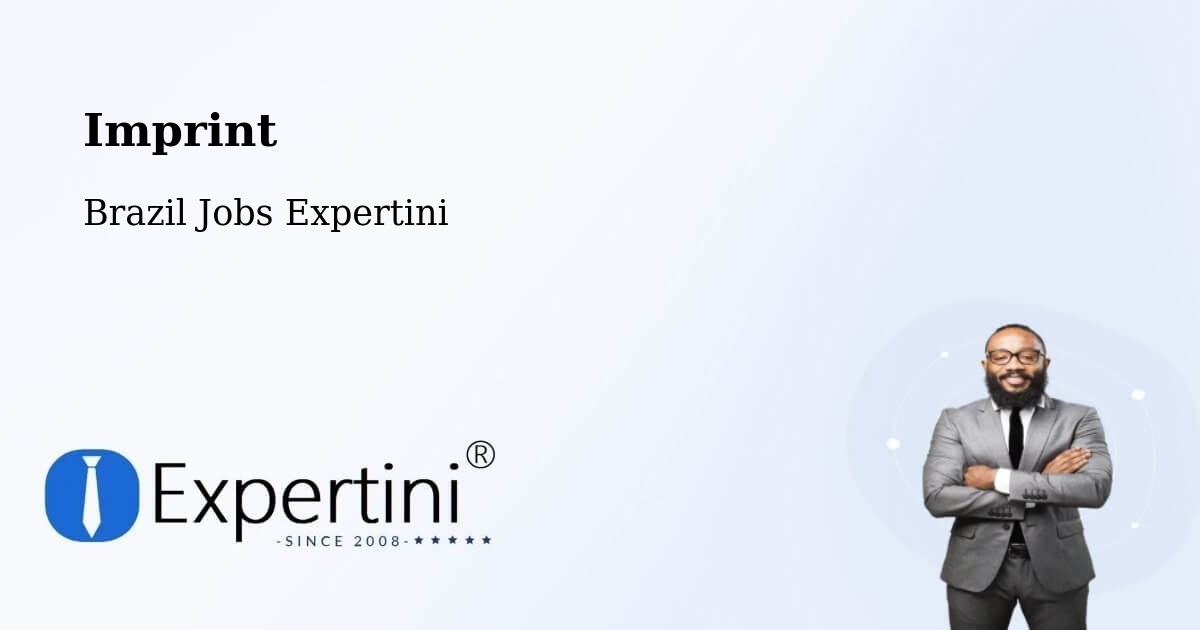 Imprint – Monções - Brazil Jobs Expertini